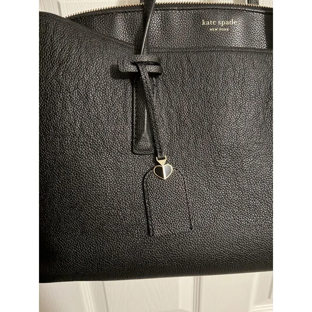 Kate Spade Black Multi-Pocket Tote